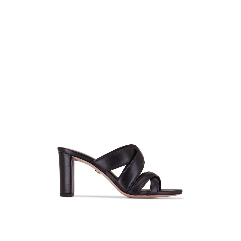 Veronica Beard Black Women 8 Leather Heels Quality City